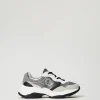 Chaussures Plates | Baskets*TWINSET Milano Baskets De Running Color Block Argent