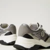 Chaussures Plates | Baskets*TWINSET Milano Baskets De Running Color Block Argent