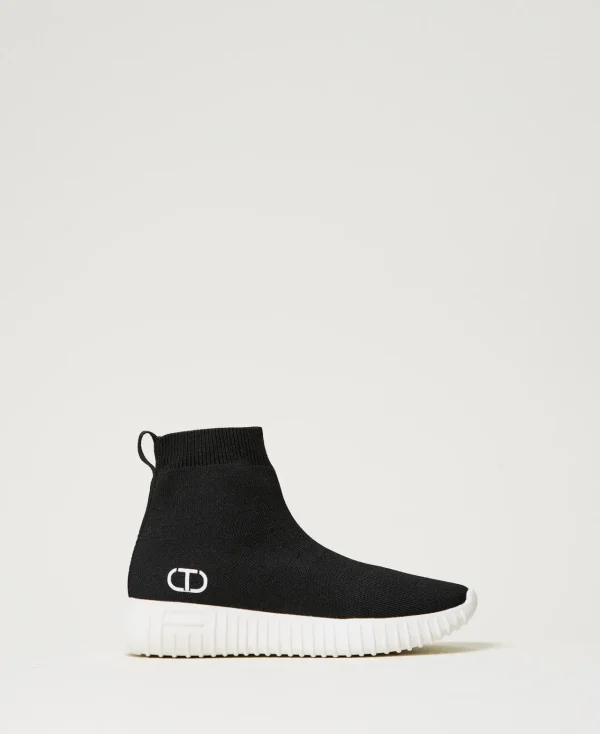 baskets_fessura_avec_oval_0.webp Chaussures*TWINSET Milano Baskets Fessura Avec Oval T Noir