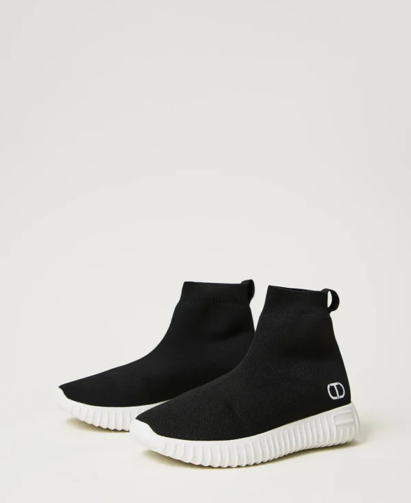 baskets_fessura_avec_oval_2.webp Chaussures*TWINSET Milano Baskets Fessura Avec Oval T Noir