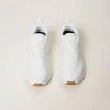 Chaussures Plates | Baskets*TWINSET Milano Baskets Fessura Rayées Avec Logo Blanc