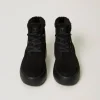Chaussures Plates | Bottes Et Bottines*TWINSET Milano Baskets Montantes Avec Fausse Fourrure Noir