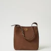 Besaces | Sacs Porté Épaule*TWINSET Milano Besace «Chelsea» En Cuir Marron Fondant