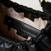 Besaces | Sacs À Main*TWINSET Milano Besace «Croissant» Avec Fronce Et Oval T Noir