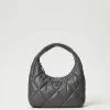Besaces | Sacs Porté Épaule*TWINSET Milano Besace Moyenne Matelassée Et Rembourrée Grey Stone