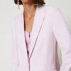 Blousons Et Doudounes | Blazers*TWINSET Milano Blazer En Crêpe Cady Rose « Pink Tulle »
