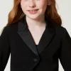Blousons Et Manteaux*TWINSET Milano Blazer Spencer En Flanelle Noir