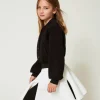 bomber_en_scuba_2.webp Blousons Et Manteaux*TWINSET Milano Bomber En Scuba Noir