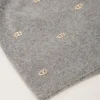 bonnet_en_maille_avec_ova_2.webp Chapeaux*TWINSET Milano Bonnet En Maille Avec Oval T Gris Chiné Foncé