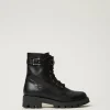 bottines_motardes_en_cuir_0-1.webp Chaussures*TWINSET Milano Bottines Motardes En Cuir Avec Bride Noir
