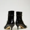 Chaussures À Talons | Bottes Et Bottines*TWINSET Milano Bottines Vernies Avec Bride Noir