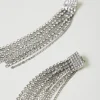 boucles_doreilles_avec_fr_2.webp Bijoux*TWINSET Milano Boucles D’oreilles Avec Franges Strassées Cristal