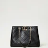 Cabas | Sacs Porté Épaule*TWINSET Milano Cabas Avec Fermeture Oval T Noir