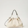 cabas_avec_oval_t_et_anse_0.webp Cabas | Sacs À Bandoulière*TWINSET Milano Cabas Avec Oval T Et Anses Façon Cordon De Serrage Off White