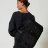 Sacs Porté Épaule | Sacs À Bandoulière*TWINSET Milano Cabas En Tissu Technique Noir