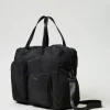 Sacs Porté Épaule | Sacs À Bandoulière*TWINSET Milano Cabas En Tissu Technique Noir