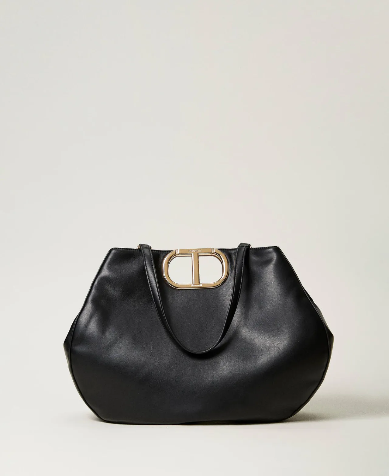 Cabas | Sacs Porté Épaule*TWINSET Milano Cabas «Lila» Avec Anse Oval T Noir