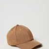 Chapeaux*TWINSET Milano Casquette De Baseball En Scuba Caramel Camel