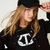 Accessoires*TWINSET Milano Casquette De Baseball En Drap Avec Logo Noir