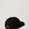 Accessoires*TWINSET Milano Casquette De Baseball En Drap Avec Logo Noir