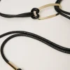 Ceintures*TWINSET Milano Ceinture Avec Boucle Siglée Noir