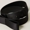 ceinture_en_satin_avec_nu_2.webp Ceintures*TWINSET Milano Ceinture En Satin Avec Nœud Noir