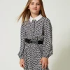 Accessoires*TWINSET Milano Ceinture élastique Avec Boucle Oval T Noir
