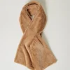 Écharpes*TWINSET Milano Écharpe En Fausse Fourrure Marron « Beaver »