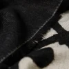 Écharpes*TWINSET Milano Écharpe Jacquard Avec Logo Noir