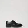Ballerines Et Mocassins | Chaussures Plates*TWINSET Milano Chaussures à Lacets En Cuir Noir