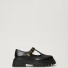 Ballerines Et Mocassins | Chaussures Plates*TWINSET Milano Chaussures Babies Avec Boucles Noir