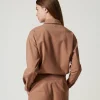 chemise__carreaux_avec_lu_3.webp Blouses Et Chemises*TWINSET Milano Chemise à Carreaux Avec Lurex Marron « Beaver »
