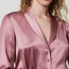 Blouses Et Chemises*TWINSET Milano Chemise Avec Col Châle Rose « Chocolate Ruby »