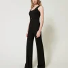 Combinaisons | Robes De Cérémonie*TWINSET Milano Combinaison évasée Avec Bride Oval T Noir
