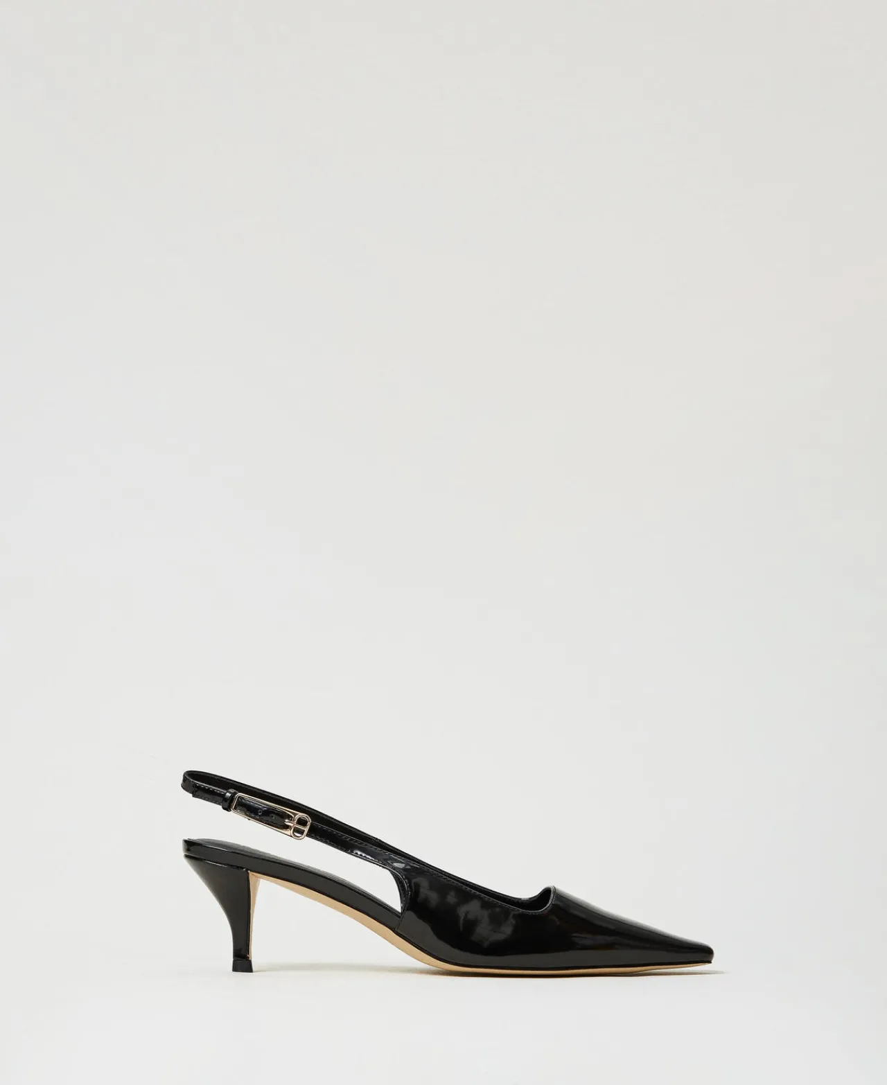 Chaussures À Talons | Escarpins Et Sandales*TWINSET Milano Escarpins Slingbacks Vernis Noir