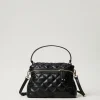 Sacs Porté Épaule | Sacs À Bandoulière*TWINSET Milano Grand Sac à Main «Cécile» Matelassé Noir