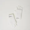 Accessoires*TWINSET Milano Lot De Gants En Maille Avec Broderie Siglée Off White