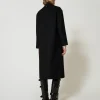 Manteaux Et Trenchs*TWINSET Milano Manteau Fluide En Laine Mélangée Noir
