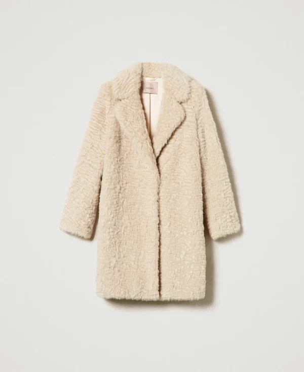 manteau_milong_en_fausse__1.webp Manteaux Et Trenchs*TWINSET Milano Manteau Mi-long En Fausse Fourrure Ivoire