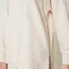 maxi_sweatshirt_avec_logo_4.webp Sweat-Shirts*TWINSET Milano Maxi Sweat-shirt Avec Logo Blanc « Old White »
