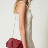 Mini Sacs | Sacs Porté Épaule*TWINSET Milano Mini Sac à Bandoulière Avec Oval T Rouge Pompéien