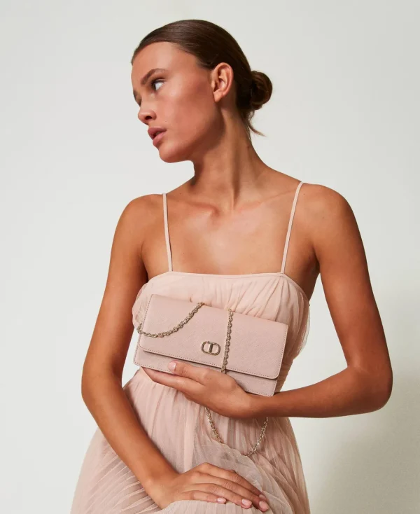 Mini Sacs | Sacs Porté Épaule*TWINSET Milano Mini Sac à Bandoulière Avec Oval T Rose « Peachy Keen »
