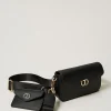 Mini Sacs | Sacs Porté Épaule*TWINSET Milano Mini Sac à Bandoulière Avec Porte-cartes Noir