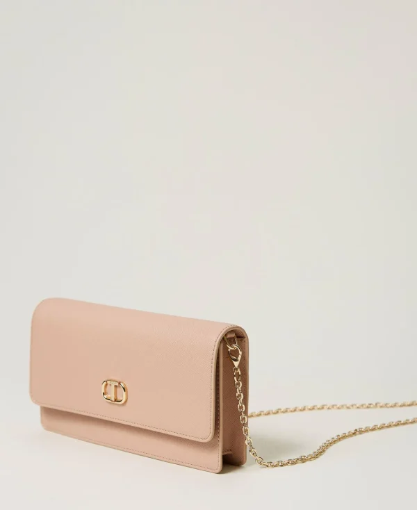 Mini Sacs | Sacs Porté Épaule*TWINSET Milano Mini Sac à Bandoulière Avec Oval T Rose « Peachy Keen »