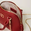 Mini Sacs | Sacs Porté Épaule*TWINSET Milano Mini Sac à Bandoulière Avec Oval T Rouge Pompéien