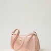 Mini Sacs | Sacs Porté Épaule*TWINSET Milano Mini Sac En Satin Avec Strass Et Oval T Rose « Peachy Keen »