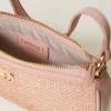 Mini Sacs | Sacs Porté Épaule*TWINSET Milano Mini Sac En Satin Avec Strass Et Oval T Rose « Peachy Keen »