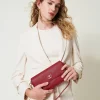 Mini Sacs | Sacs Porté Épaule*TWINSET Milano Mini Sac Porté épaule Avec Oval T Rouge Pompéien