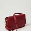 Mini Sacs | Sacs Porté Épaule*TWINSET Milano Mini Sac Porté épaule Avec Oval T Rouge Pompéien