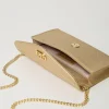 Mini Sacs | Sacs Porté Épaule*TWINSET Milano Mini Sac Pour Téléphone Avec Bandoulière Or Jaune